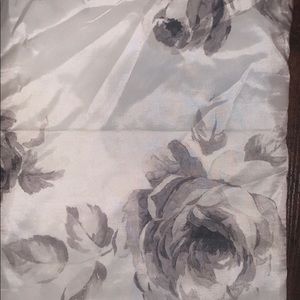 IKEA rose shower curtain